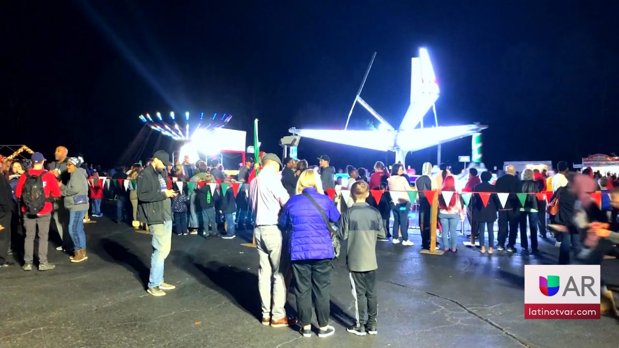 Christmas Lane 2019 reunió a cientos de familias en North Little Rock