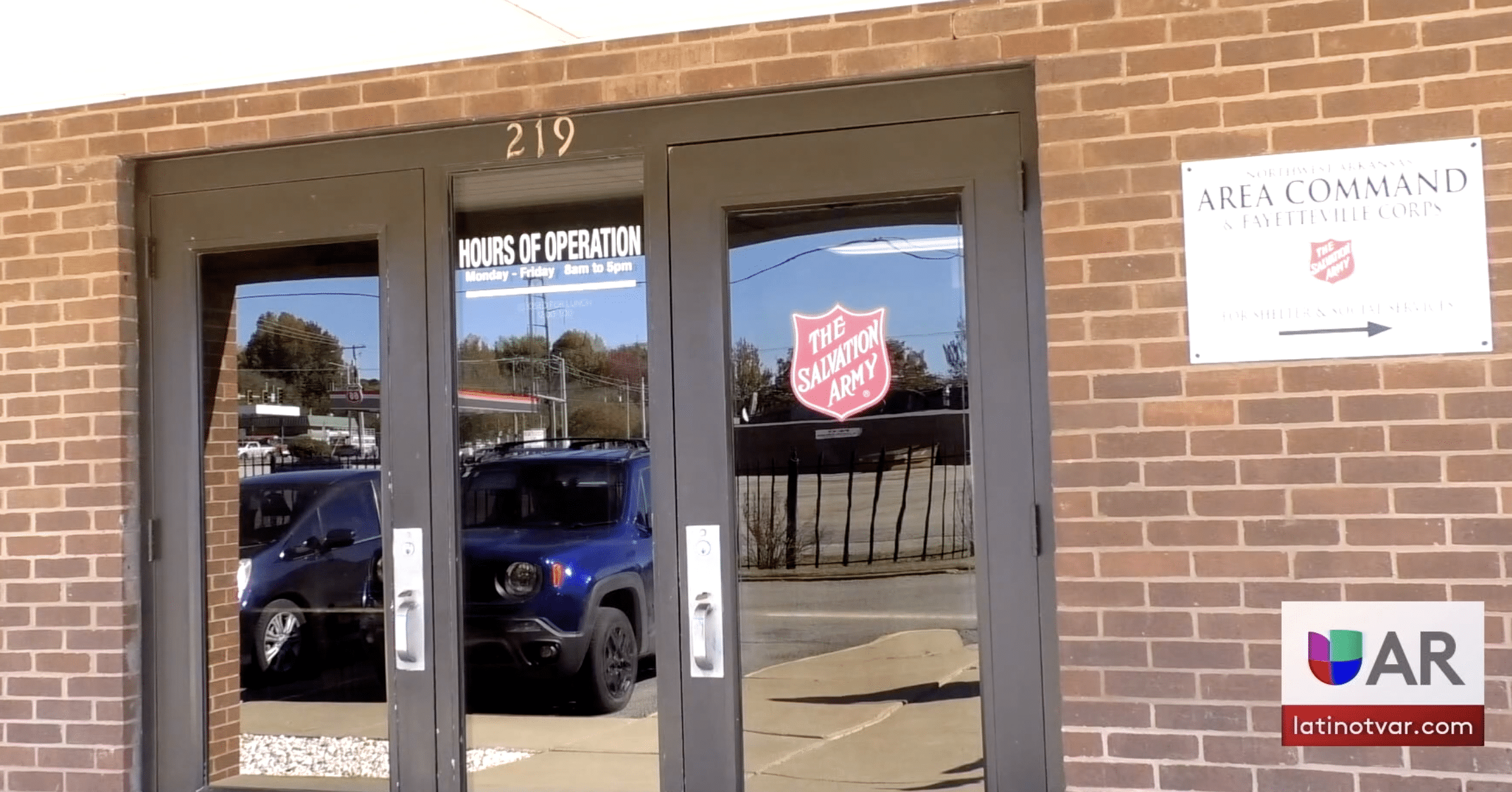 El refugio de calentamiento del Salvation Army de Fayetteville abre