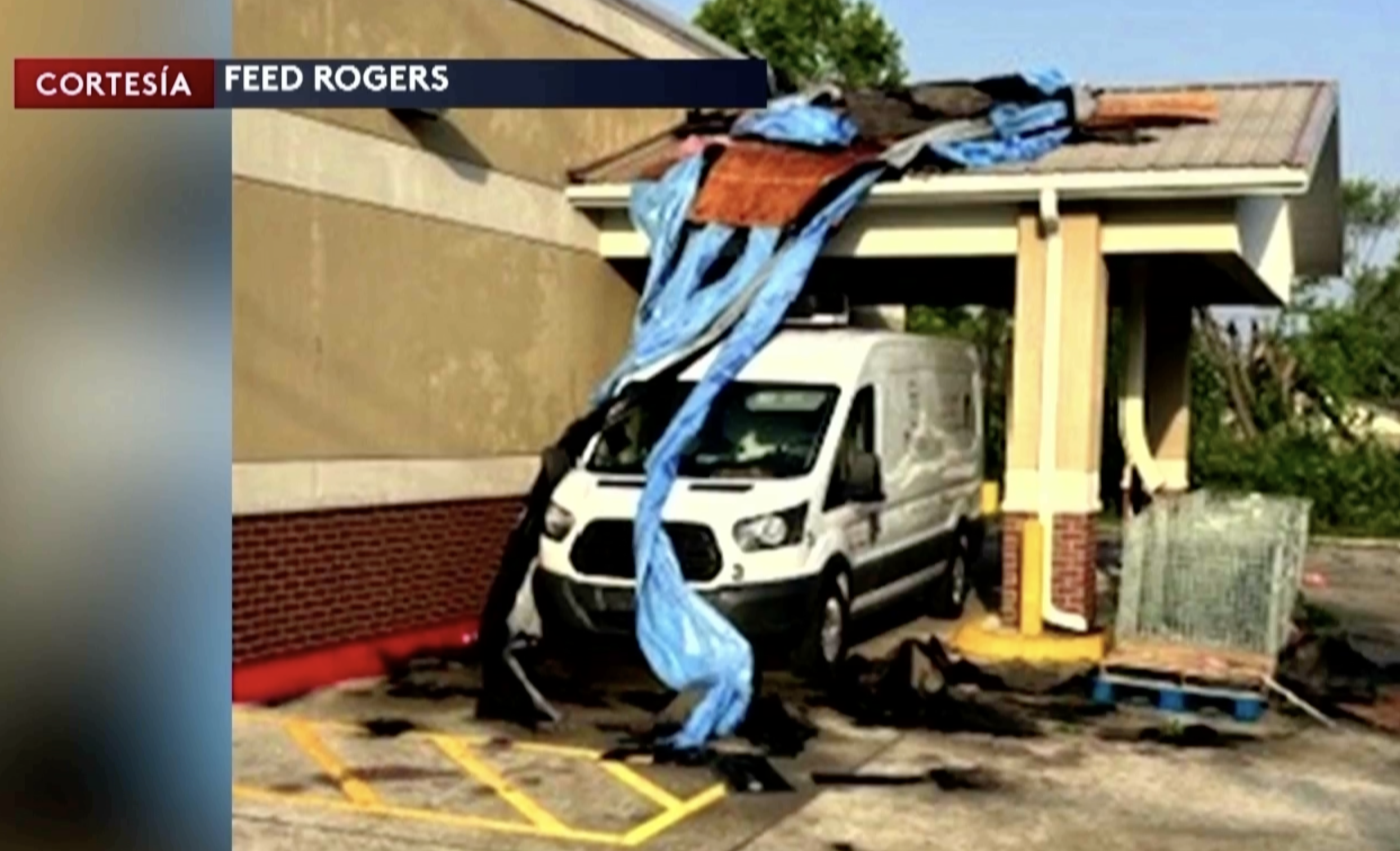 Daños por las tormentas causan cierre de banco de comida en Rogers