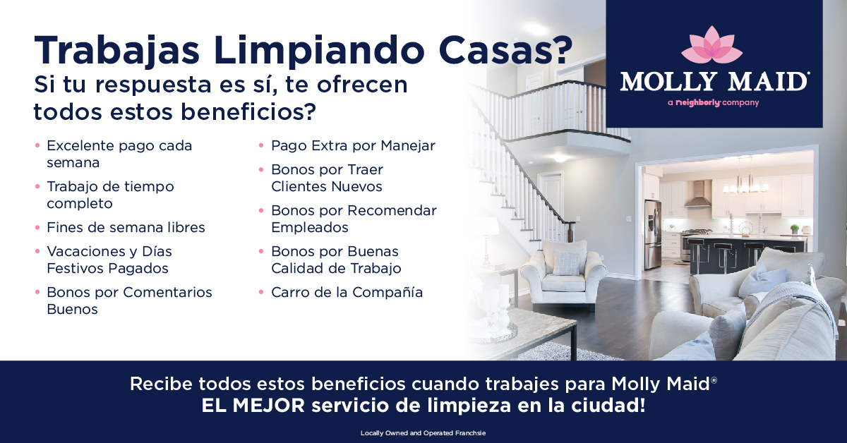 Molly Maid - Oportunidades de Empleo