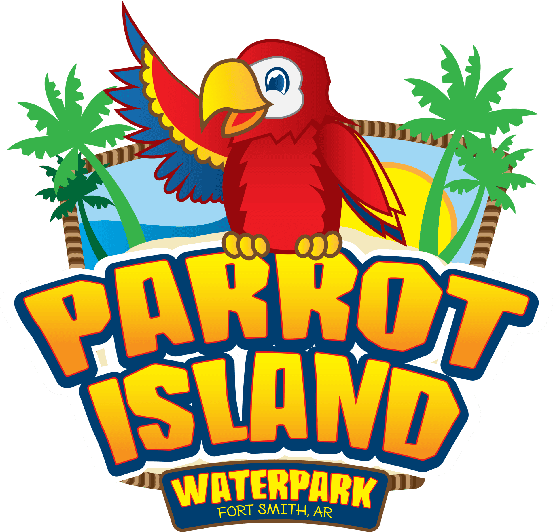 Parrot Island color logo